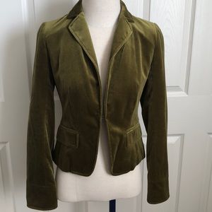 J.crew hook and eye closure blazer